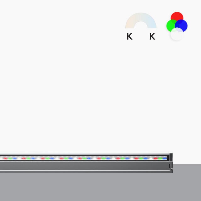 Linealuce 27 Surface -  à distance - RGBW et Blanc Dynamique