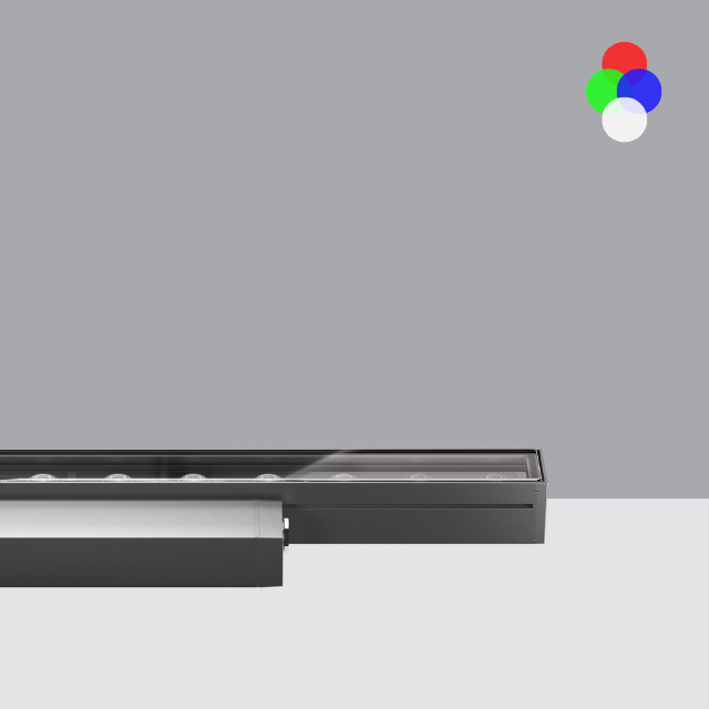Linealuce 47 Surface - Intégral - Boitier Latéral - RGBW