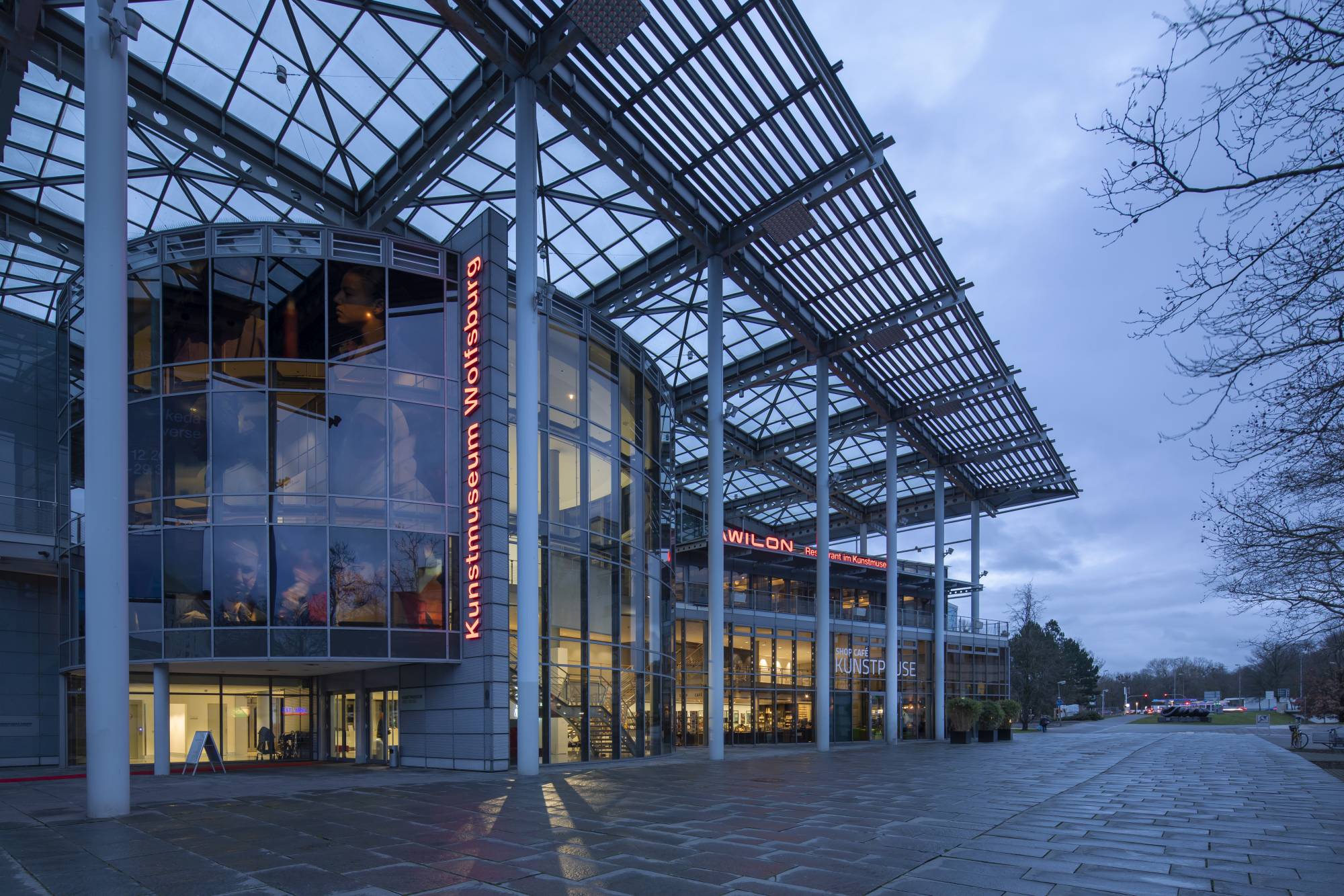 Il bookshop del Museo d’Arte di Wolfsburg 