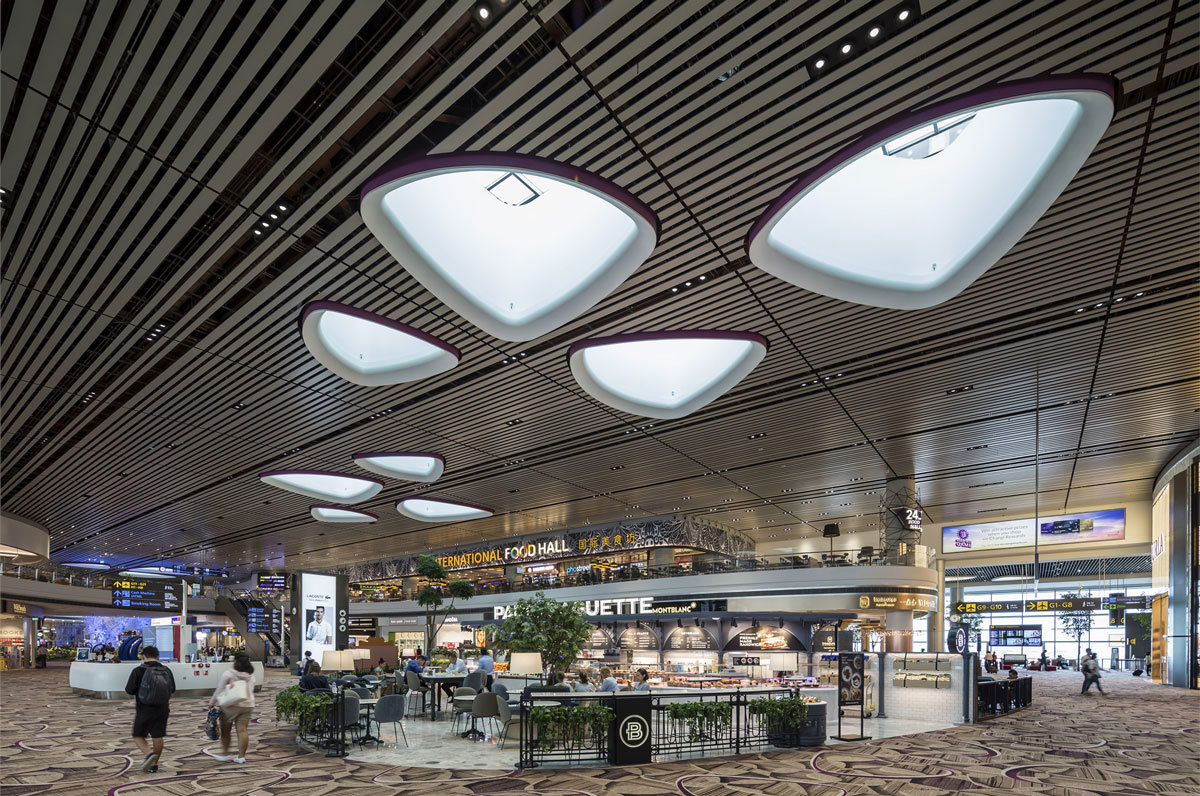 Changi Airport Terminal 4 in Singapore