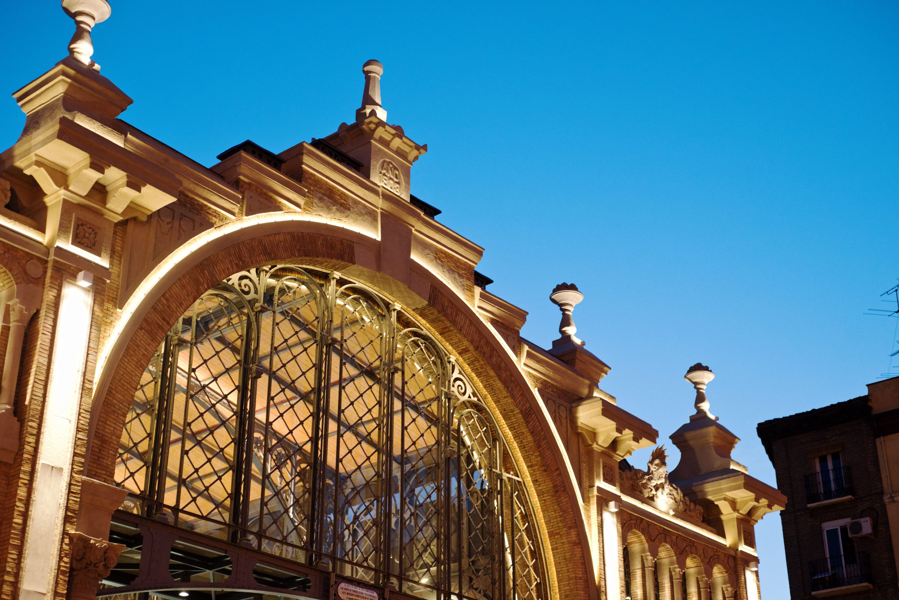 The Central Market in Saragossa
