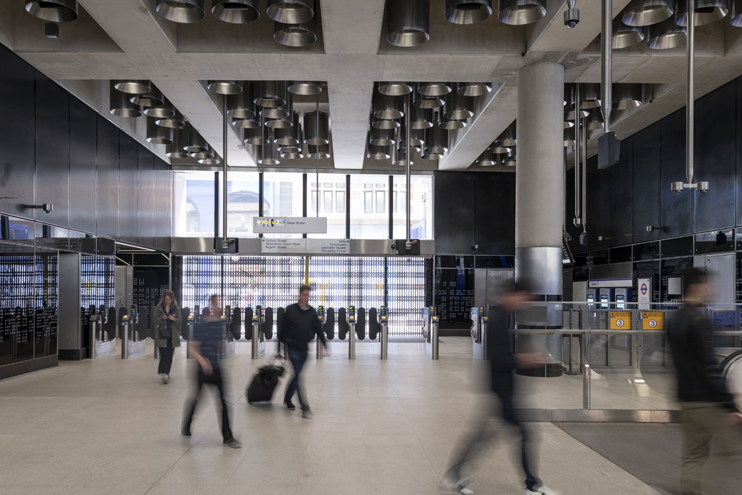 La nueva estación de Tottenham Court Road